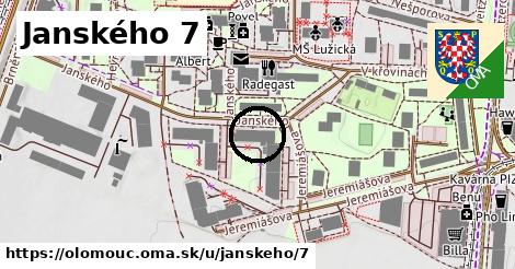 Janského 7, Olomouc