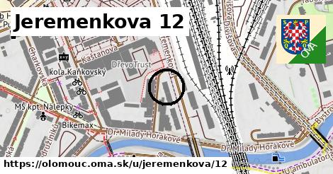 Jeremenkova 12, Olomouc