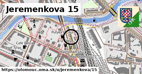 Jeremenkova 15, Olomouc