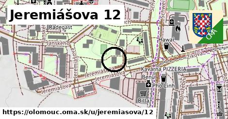 Jeremiášova 12, Olomouc