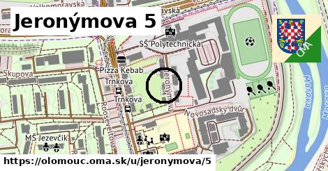 Jeronýmova 5, Olomouc