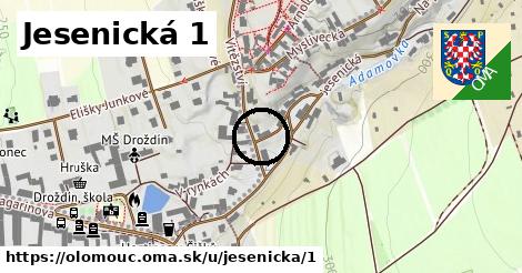 Jesenická 1, Olomouc