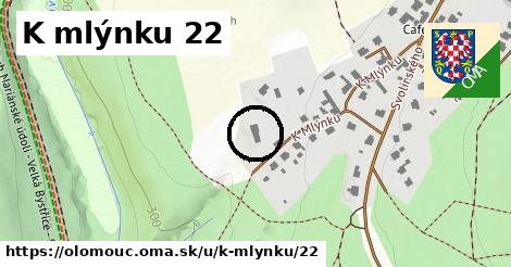 K mlýnku 22, Olomouc