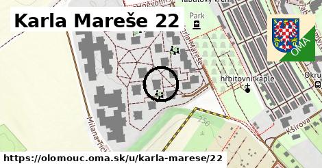 Karla Mareše 22, Olomouc