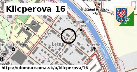 Klicperova 16, Olomouc