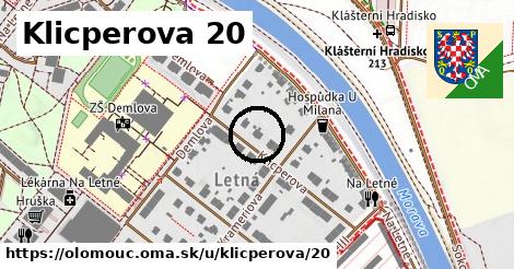 Klicperova 20, Olomouc