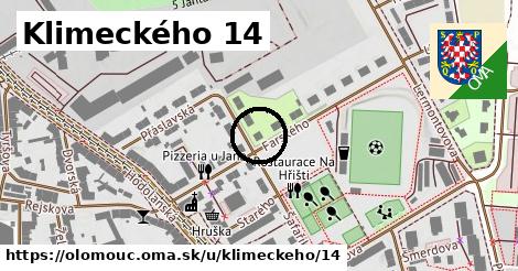 Klimeckého 14, Olomouc