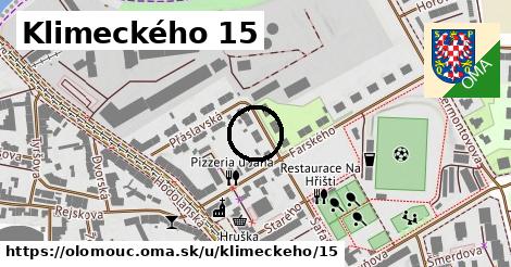 Klimeckého 15, Olomouc