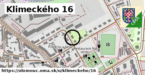 Klimeckého 16, Olomouc