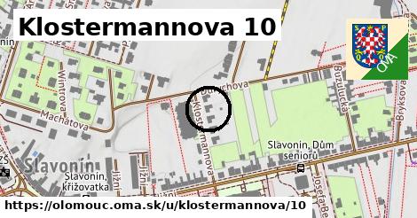 Klostermannova 10, Olomouc