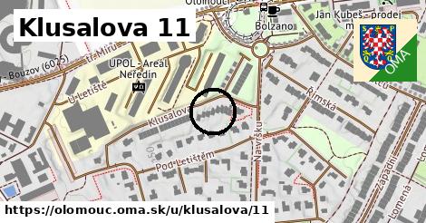 Klusalova 11, Olomouc