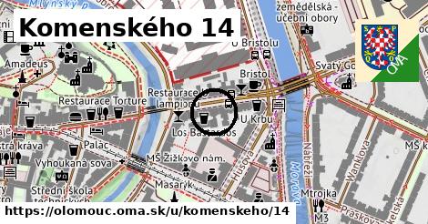 Komenského 14, Olomouc