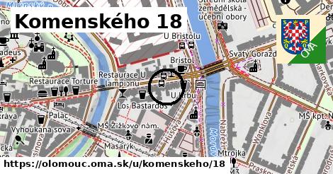 Komenského 18, Olomouc