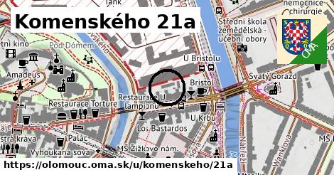 Komenského 21a, Olomouc