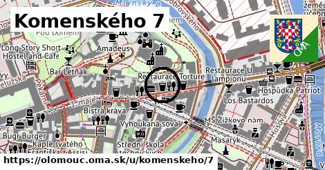 Komenského 7, Olomouc