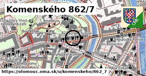 Komenského 862/7, Olomouc