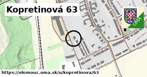 Kopretinová 63, Olomouc