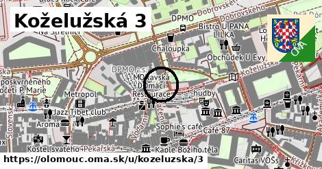 Koželužská 3, Olomouc