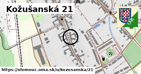 Kožušanská 21, Olomouc