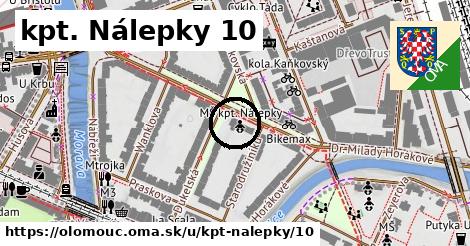 kpt. Nálepky 10, Olomouc