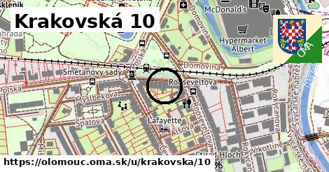 Krakovská 10, Olomouc