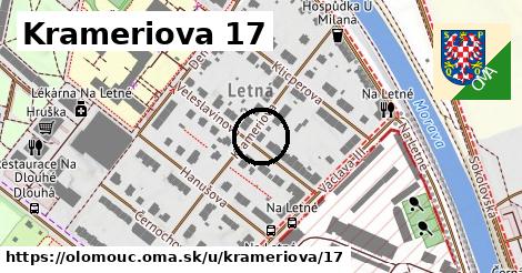 Krameriova 17, Olomouc