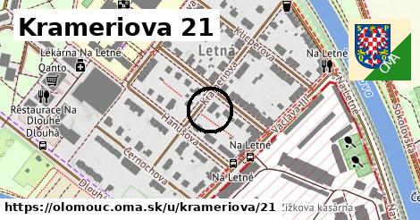 Krameriova 21, Olomouc