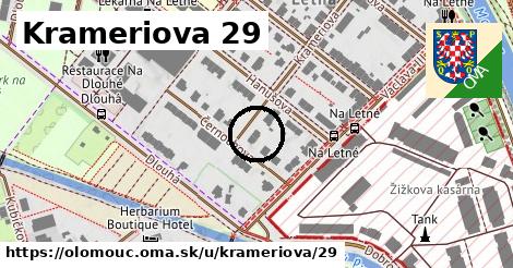 Krameriova 29, Olomouc