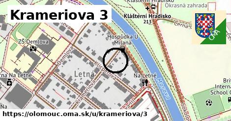 Krameriova 3, Olomouc