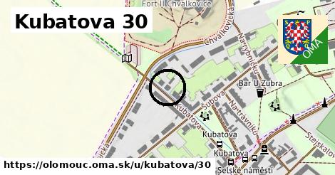 Kubatova 30, Olomouc