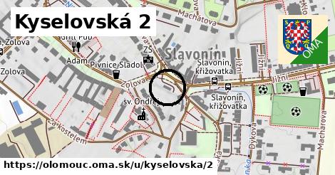 Kyselovská 2, Olomouc
