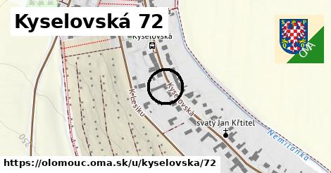 Kyselovská 72, Olomouc