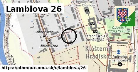 Lamblova 26, Olomouc