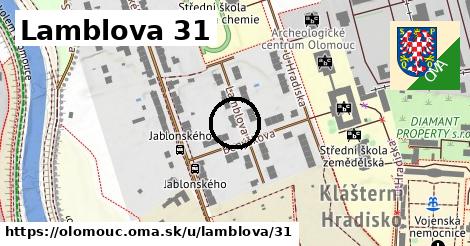 Lamblova 31, Olomouc