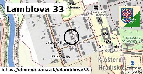 Lamblova 33, Olomouc