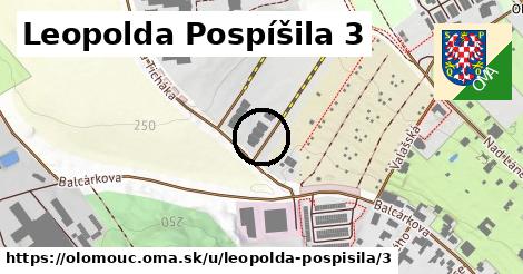 Leopolda Pospíšila 3, Olomouc