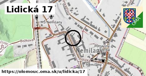 Lidická 17, Olomouc