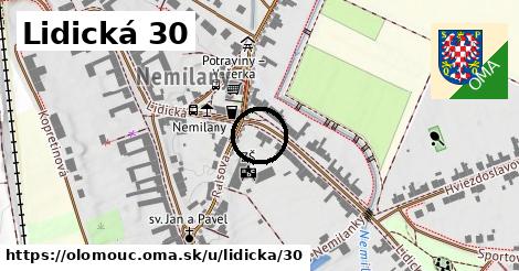Lidická 30, Olomouc