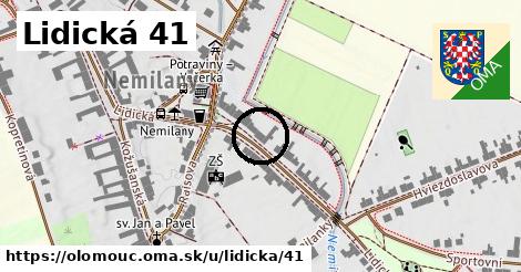 Lidická 41, Olomouc