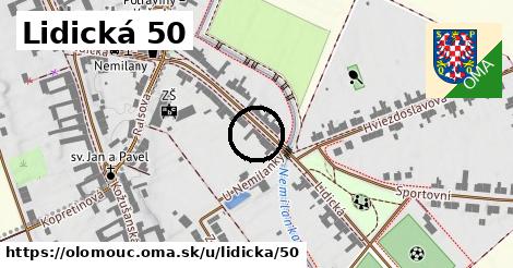 Lidická 50, Olomouc