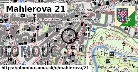 Mahlerova 21, Olomouc