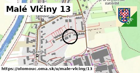 Malé Vlčiny 13, Olomouc