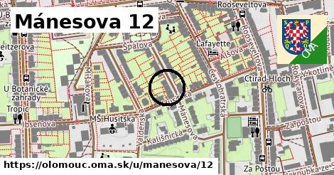 Mánesova 12, Olomouc