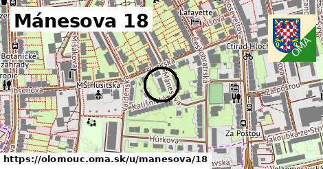 Mánesova 18, Olomouc