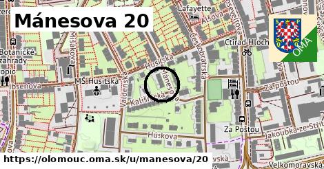 Mánesova 20, Olomouc