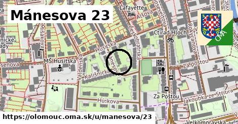 Mánesova 23, Olomouc