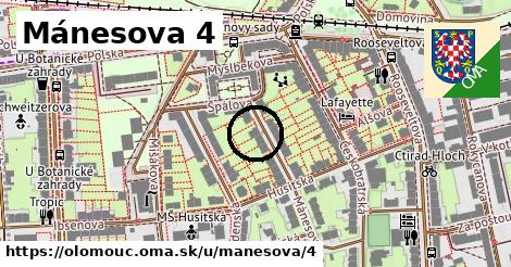 Mánesova 4, Olomouc