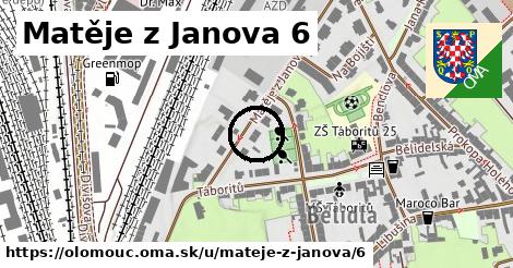 Matěje z Janova 6, Olomouc