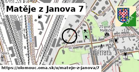 Matěje z Janova 7, Olomouc