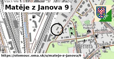 Matěje z Janova 9, Olomouc